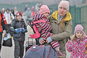 πρόσφυγες από την Ουκρανία
