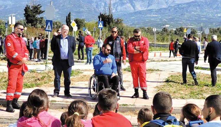 Δήμος Φαιστού: Οι μαθητές αγκαλιάζουν την κυκλοφοριακή αγωγή
