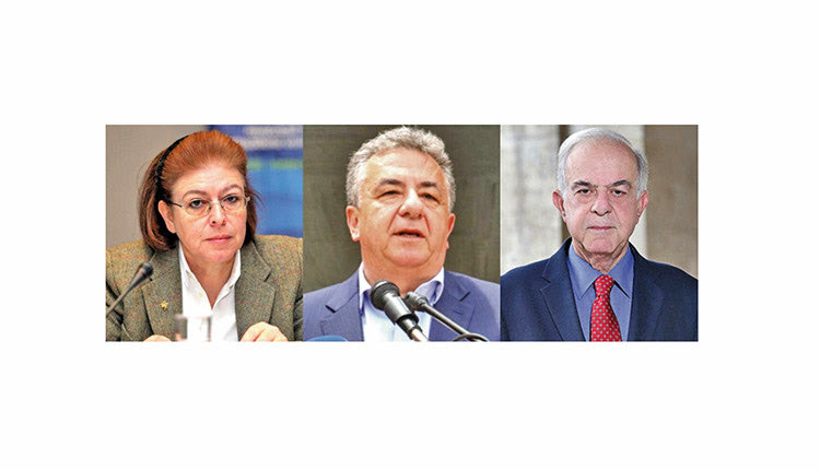 Λίνα Μενδώνη - Σταύρος Αρναουτάκης - Βασίλης Λαμπρινός
