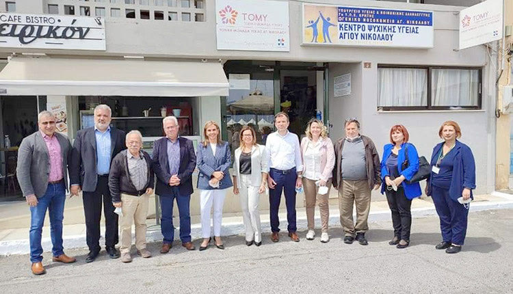 Για θέματα ψυχικής υγείας η υφυπουργός Υγείας στο Λασίθι