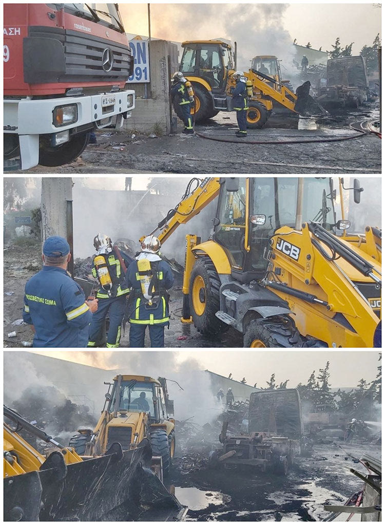 Εικόνες απόλυτης καταστροφής