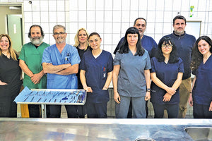 Η ομάδα των ειδικών που στελεχώνουν την Πανεπιστημιακή Μονάδα Ιατροδικαστικής