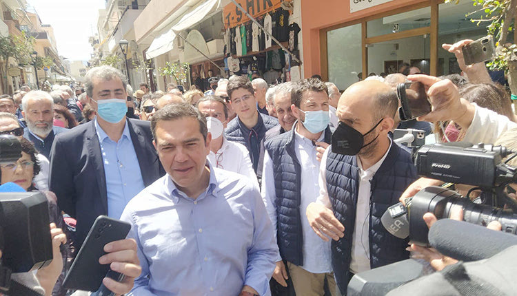 Περιοδεία σε Χανιά και Ρέθυμνο πραγματοποίησε ο Αλέξης Τσίπρας­