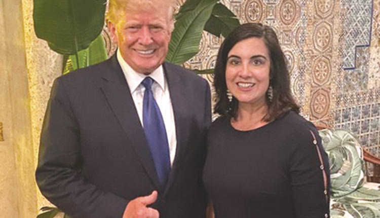 ΝΙΚΟΛ ΜΑΛΛΙΩΤΑΚΗ ΜΕ ΝΤΟΝΑΛΝΤ ΤΡΑΜΠ