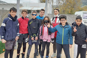 Η ομάδα του ΙΟΗ που πήρε μέρος στους αγώνες