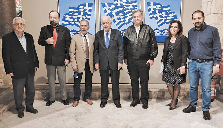 ΜΕ ΕΠΙΤΥΧΙΑ Η ΕΚΘΕΣΗ ΖΩΓΡΑΦΙΚΗΣ ΤΟΥ ΑΡΙΣΤΟΔΗΜΟΥ ΣΤΗ ΒΑΣΙΛΙΚΗ ΤΟΥ ΑΓ.ΜΑΡΚΟΥ Υφαίνοντας… με χρώμα έργα   όπου η παράδοση συναντά το μέλλον 