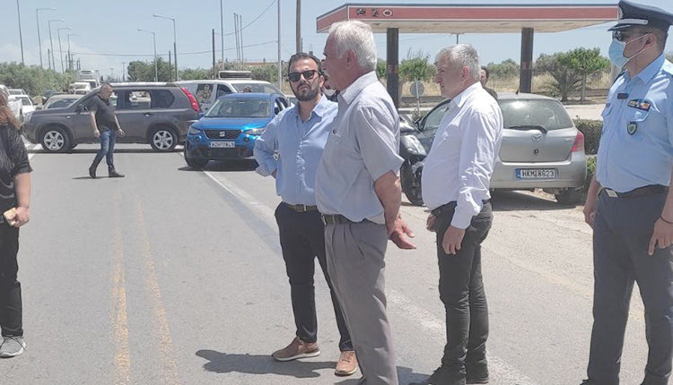 Στην κινητοποίηση και οι δύο δήμαρχοι της περιοχής