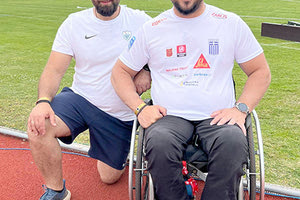 Ο Στεφανουδάκης με τον προπονητή του