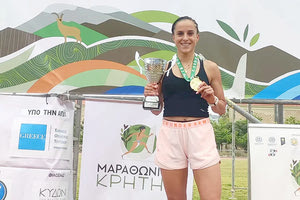 Η Άννα Βασιλείου πρώτη στον Μαραθώνιο Κρήτης