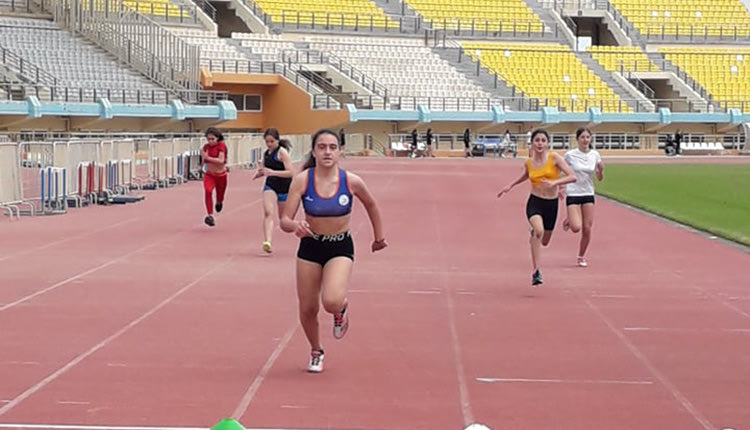 Στιγμιότυπο από τους αγώνες στο Παγκρήτιο