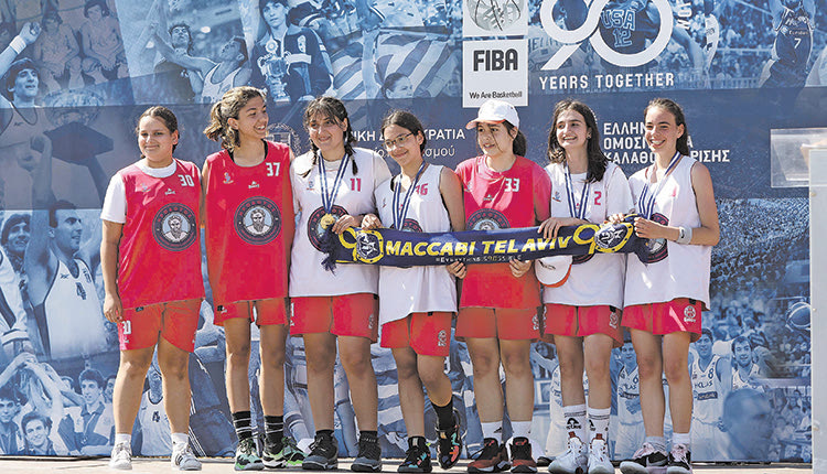 Από τις απονομές των τουρνουά 3χ3