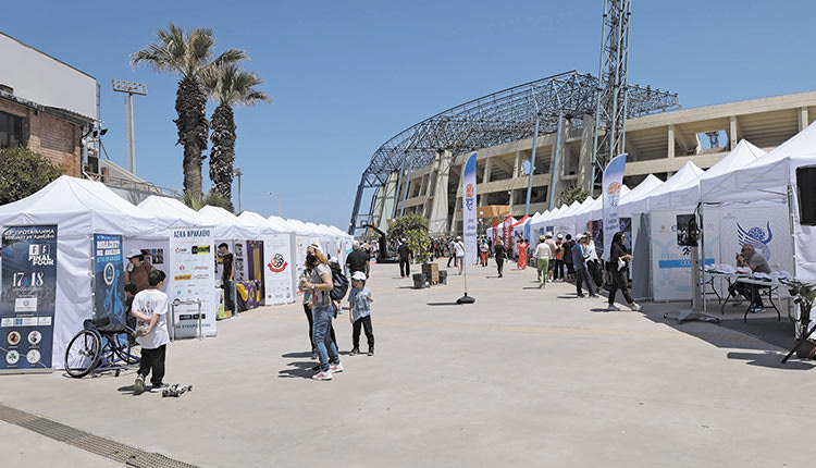 Αρκετά περίπτερα κοινωνικών δομών στην εκδήλωση των 90 χρόνων FIBA