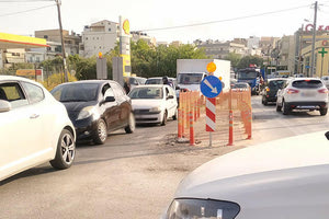 η δημιουργία κόμβου στην περιοχή του Άι Γιάννη Χωστού