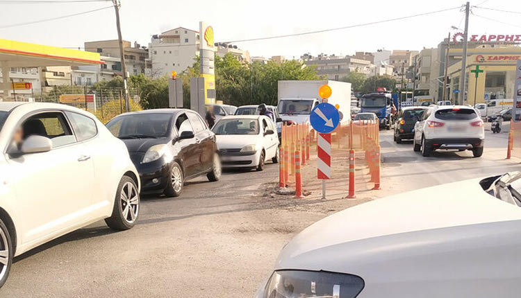 η δημιουργία κόμβου στην περιοχή του Άι Γιάννη Χωστού