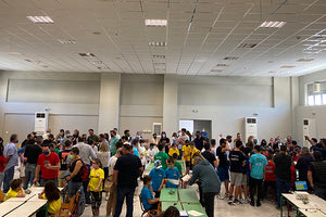 ε ο διαγωνισμός Ρομποτικής Ανατολικής Κρήτης που διοργανώθηκε από την WRO HELLAS