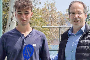 Ο Μανδαλενάκης με τον Γ.Γ.Α κ. Μαυρωτά