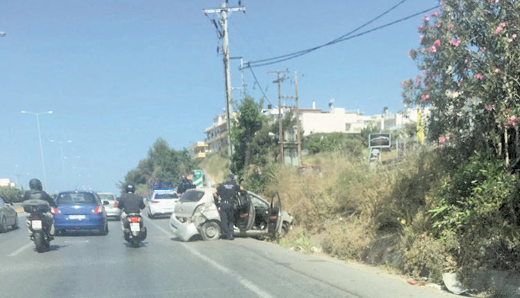 Μπλοκάρισμα στον ΒΟΑΚ από τροχαίο στην Παπαναστασίου