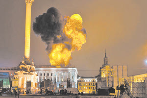 Συνεχίζονται οι εχθροπραξίες στην Ουκρανία