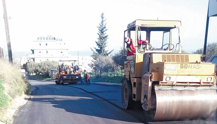 Νέες συμβάσεις για τις ασφαλτοστρώσεις 