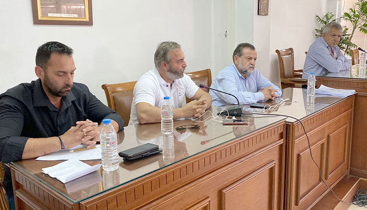 Σύσκεψη πραγματοποιήθηκε στο Δημαρχείο του Δήμου Φαιστού