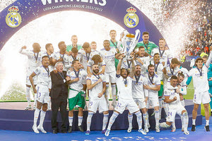 Η Ρεάλ κατέκτησε το πρωτάθλημα Ευρώπης για 14η φορά στην ιστορία της