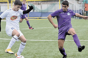 Φάση από το παιχνίδι της Μικτής Κ-15 της ΕΠΣΗ στην Επισκοπή