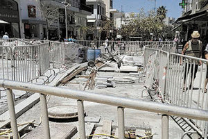 Άρχισε η παραλαβή των υλικών για τα έργα στο κέντρο