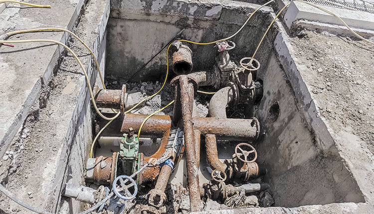 Άρχισε η παραλαβή των υλικών για τα έργα στο κέντρο