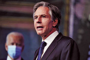 ο Αμερικανός υπουργός Εξωτερικών Άντονι Μπλίνκεν