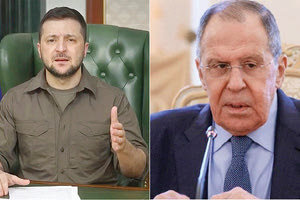Βολοντίμιρ Ζελένσκι - Σεργκέι Λαβρόφ