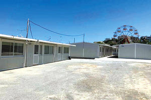 Στις λυόμενες αίθουσες του 7ου Δημοτικού σχολείου Ηρακλείου