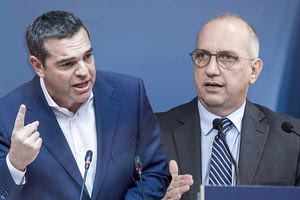 κόντρα μεταξύ Γιάννη Οικονόμου και Αλέξη Τσίπρα