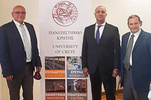 Στον πρύτανη του Πανεπιστημίου Κρήτης ο Μαροκινός πρέσβης