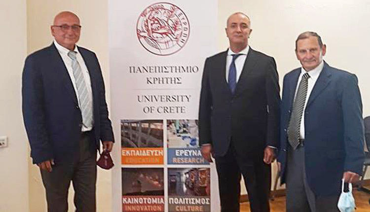 Στον πρύτανη του Πανεπιστημίου Κρήτης ο Μαροκινός πρέσβης