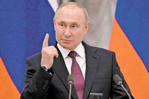 Ο Ρώσος πρόεδρος Βλαντιμίρ Πούτιν