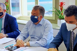 Στο Υπουργείο Ανάπτυξης κι Επενδύσεων είχε ο Περιφερειάρχης Κρήτης Σταύρος Αρναουτάκης