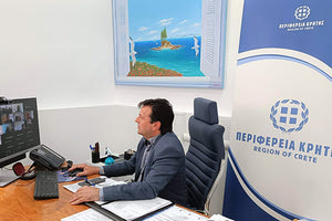 ο αντιπεριφερειάρχης Ηρακλείου Νίκος Συριγωνάκης