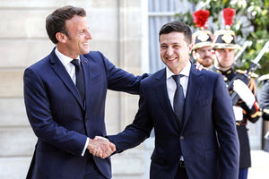 Ζελένσκι - Μακρόν