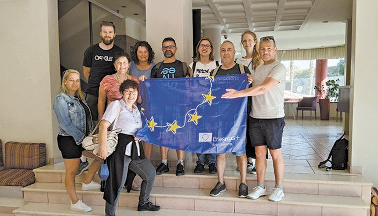 Τους εταίρους του ευρωπαϊκού προγράμματος Erasmus+ “For Healthy Europe” υποδέχτηκε το 2o ΕΠΑΛ Ηρακλείου