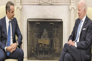 Μητσοτάκης στις Ηνωμένες Πολιτείες με Μπάϊντεν