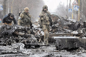 Μαίνονται οι μάχες στην Ουκρανία