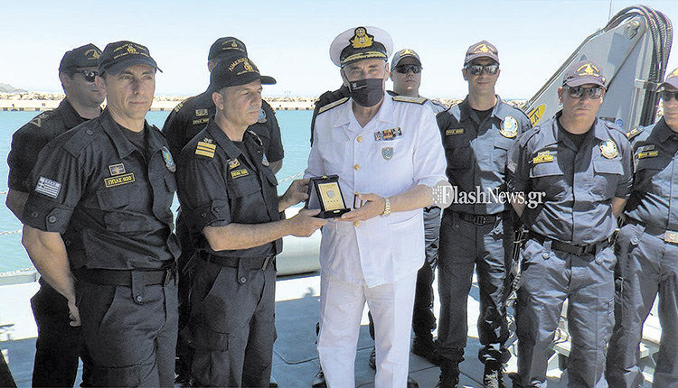 Ο αρχηγός του Λιμενικού συνάντησε το προσωπικό
