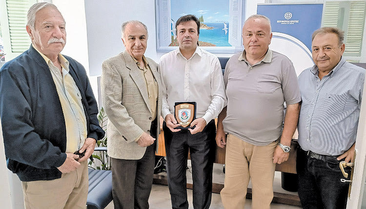 Στον Συριγωνάκη ο Σύνδεσμος των Εφέδρων Αξιωματικών