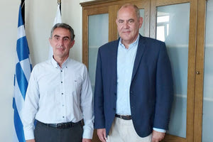 Οι κ.κ. Κατσαράκης και Διγαλάκης