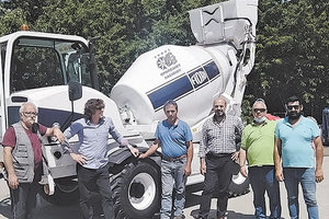 αυτοφωρτόμενη μπετονιέρα απέκτησε ο Δήμος Οροπεδίου