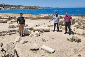 Η  παλαιοχριστιανική βασιλική του Καστρίου άνοιξε για το κοινό