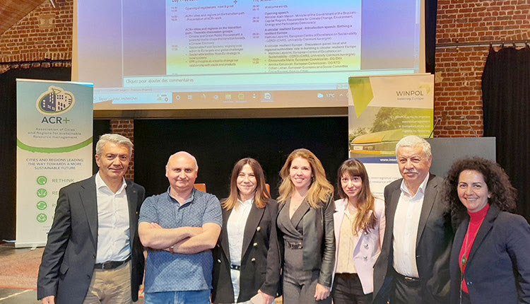 οι εννιά εταίροι του έργου  InterregEurope - WINPOL σχετικά με πολιτικές διαχείρισης απορριμμάτων