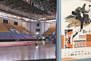 Έτοιμο το κλειστό στα «Δύο Αοράκια» για να φιλοξενήσει το Ευρωπαϊκό πρωτάθλημα