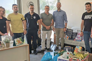 Το Παιδικό Χωριό SOS επισκέφτηκε η Ενωση Αστυνομικών