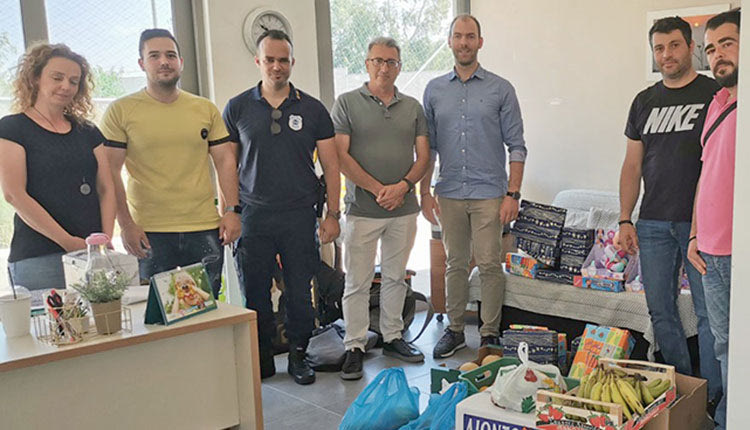 Το Παιδικό Χωριό SOS επισκέφτηκε η Ενωση Αστυνομικών